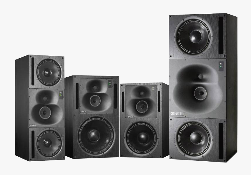 Audio Speakers Png Free Background - Genelec 3 Way, Transparent Png