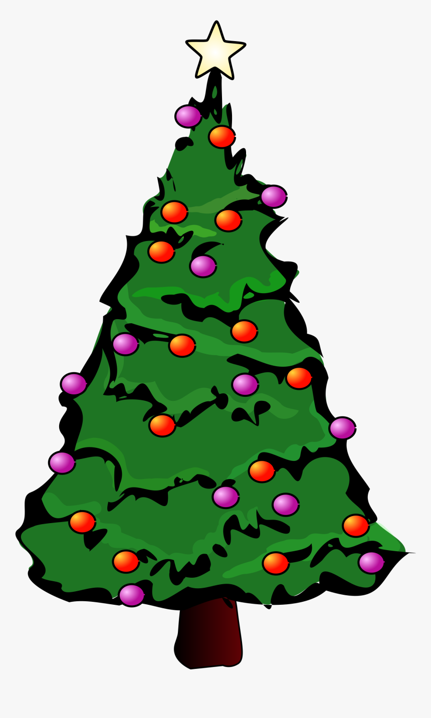 Transparent Christmas Tree Vector Png - Christmas Tree Clipart Hd, Png Download