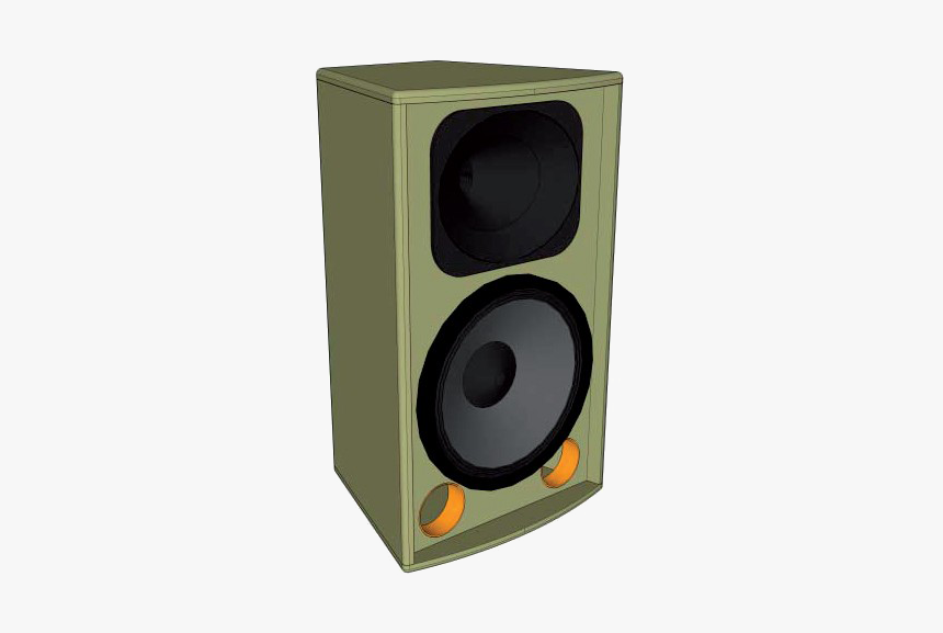 Audio Speakers Png Free Download - 8 Inch Speaker Box Design, Transparent Png