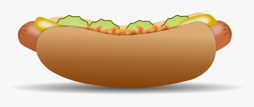Peach,food,fruit - Clipart Transparent Hot Dog Png, Png Download