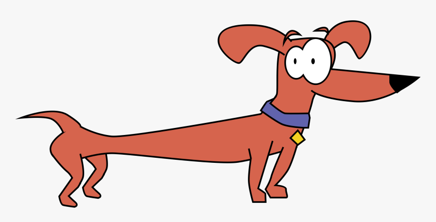Paw,area,carnivoran - Cartoon Weiner Dog Png, Transparent Png