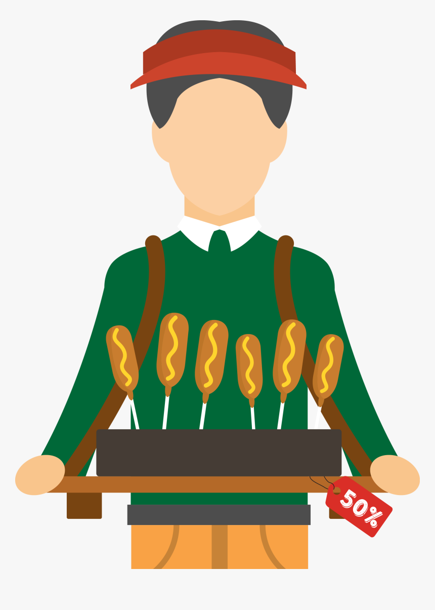 Transparent Hot Dog Cartoon Png - Hot Dog, Png Download