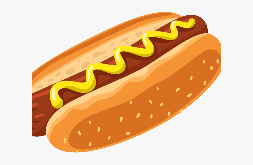 Transparent Junk Clipart - Hot Dog Vector Png, Png Download