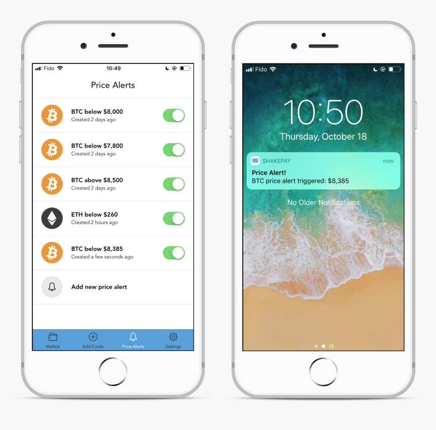 Price Alerts Track The M - Price Alert On Mobile, HD Png Download