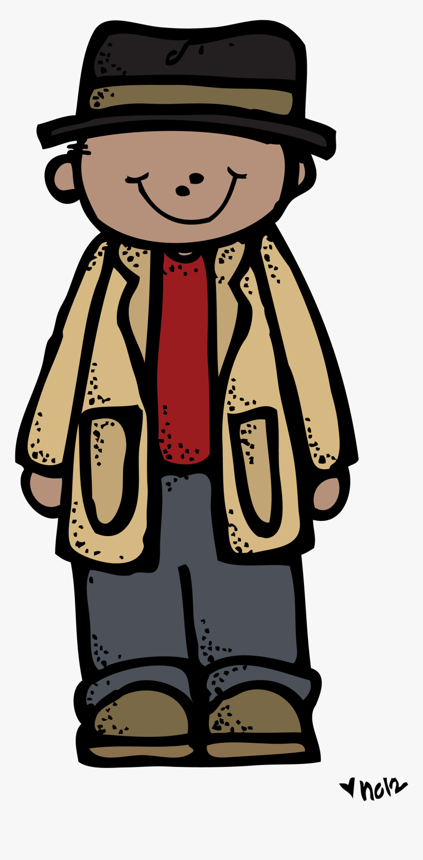 Detective Melonheadz Clipart, HD Png Download