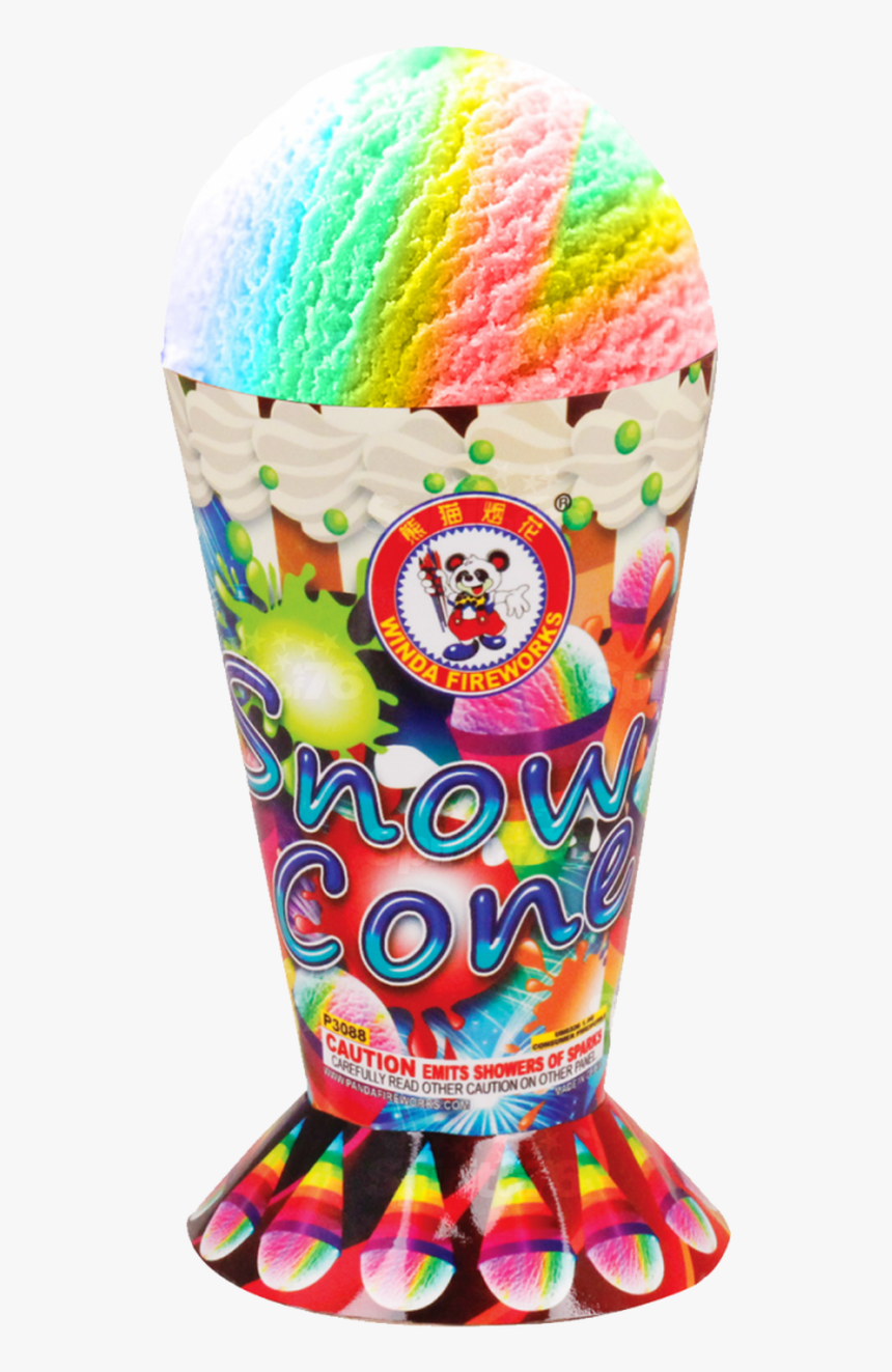 Winda Fireworks Snow Cone Fountain, HD Png Download