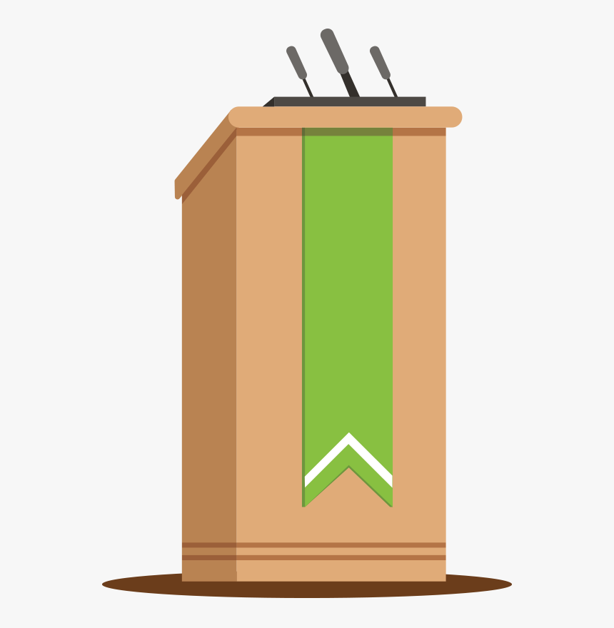 Speakers Clipart Podium Speaker - Plywood, HD Png Download
