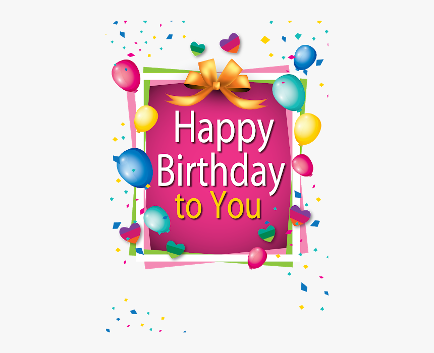 Birthday Card Png Transparent Background, Png Download