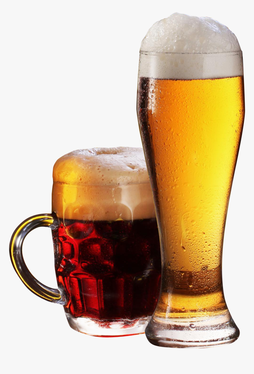 Beer And Wine Png - Beer Glass Png, Transparent Png