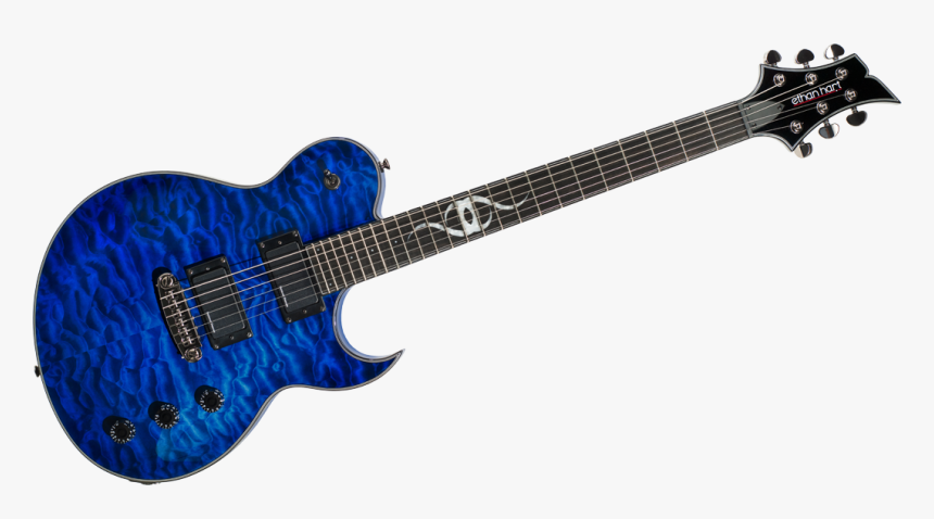 Electric Guitar Blue Png Image - Guitar Png Hd Download, Transparent Png