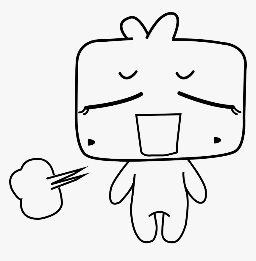 Small Flowers Embarrassed - Cartoon, HD Png Download