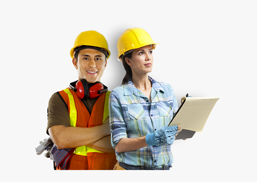 Interior Worker Png , Png Download - Construction Worker Men And Women Png, Transparent Png