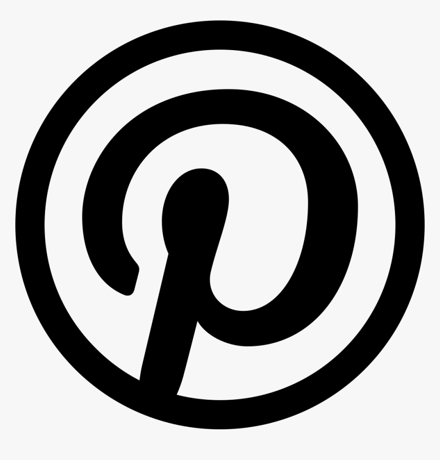 Social Pinterest Outline - Down Steal This Album, HD Png Download