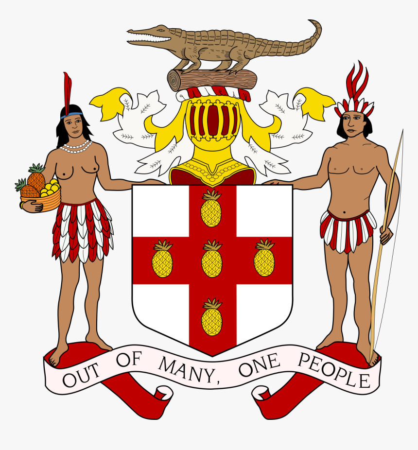 Coat Of Arms Of Jamaica, HD Png Download