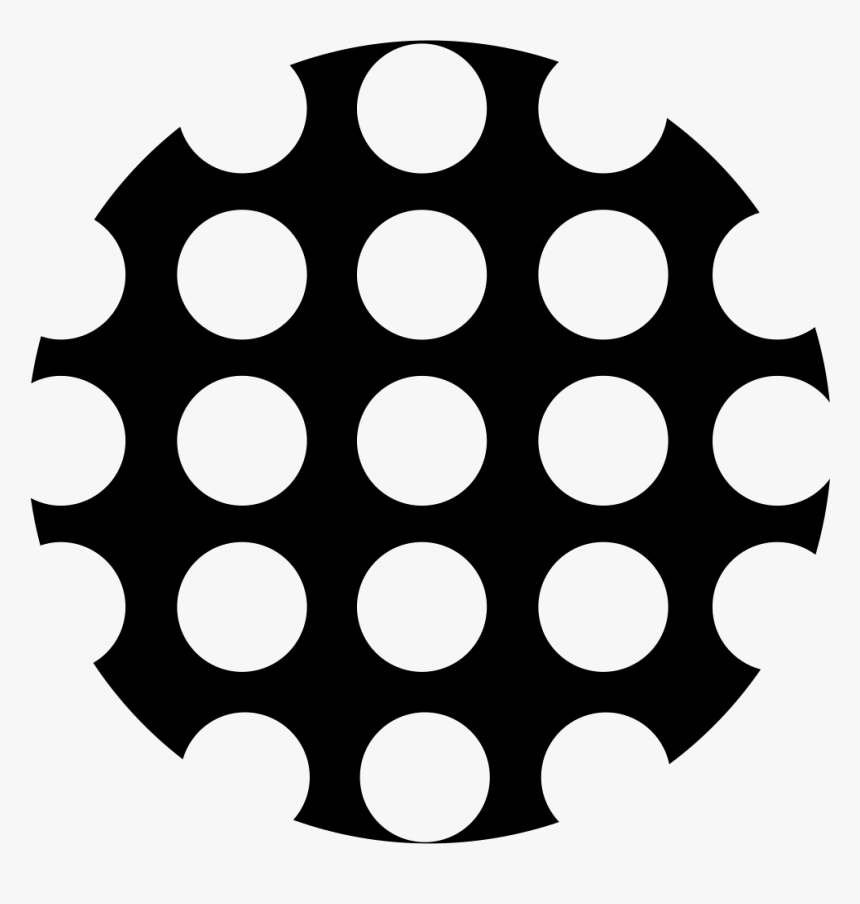 Circle With Dots - Black N White Pictures For Newborn Vision, HD Png Download