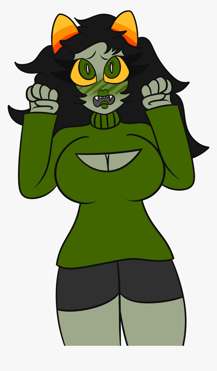 Meulin Embarrassed - Cartoon, HD Png Download