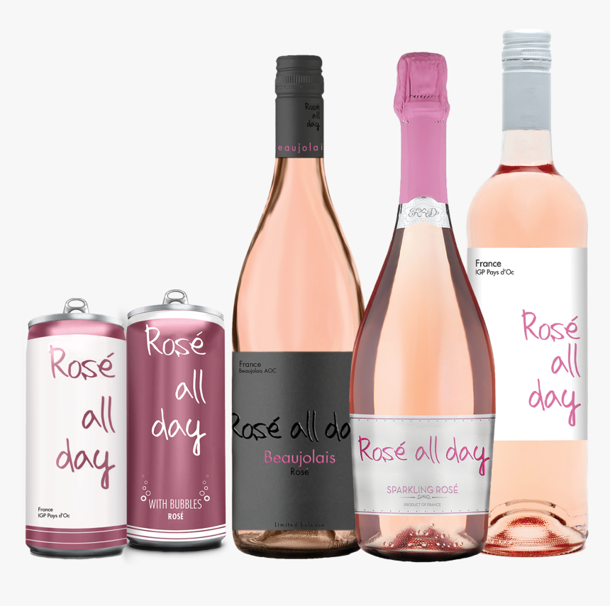 Rose All Day Wine, HD Png Download