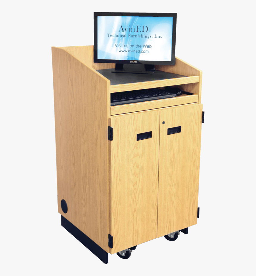 25″ Presenter’s Podium - Cabinetry, HD Png Download