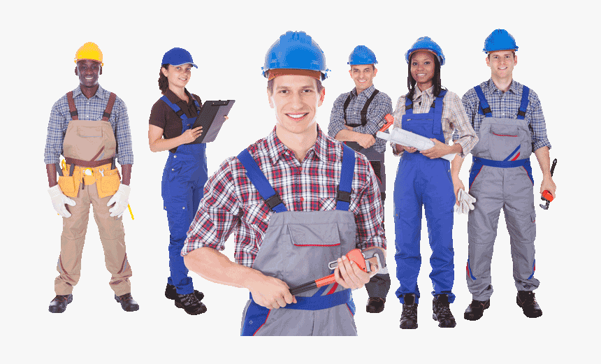 Transparent Female Construction Worker Clipart - Female Construction Worker Transparent, HD Png Download