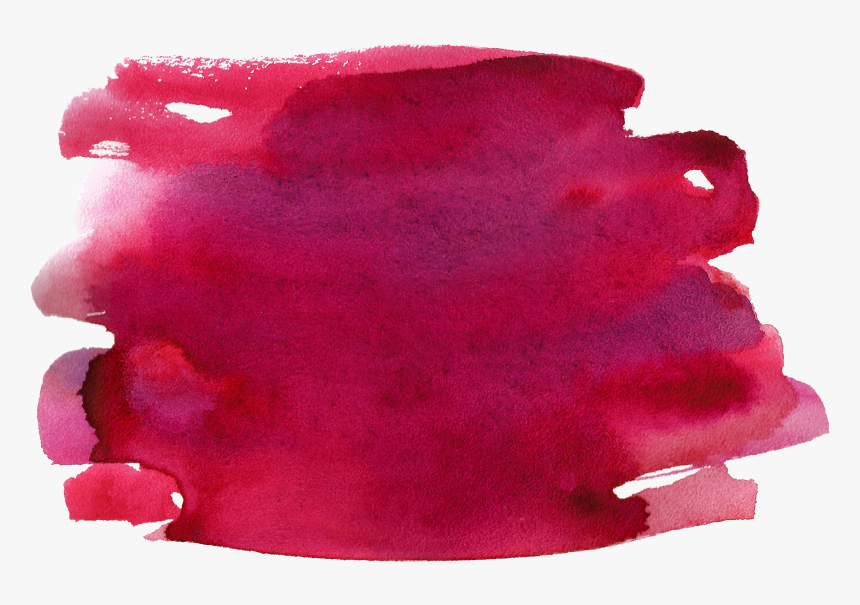 Effect Watercolor Ink Painting Red Wine Clipart - 酒 紅色 水彩 背景, HD Png Download