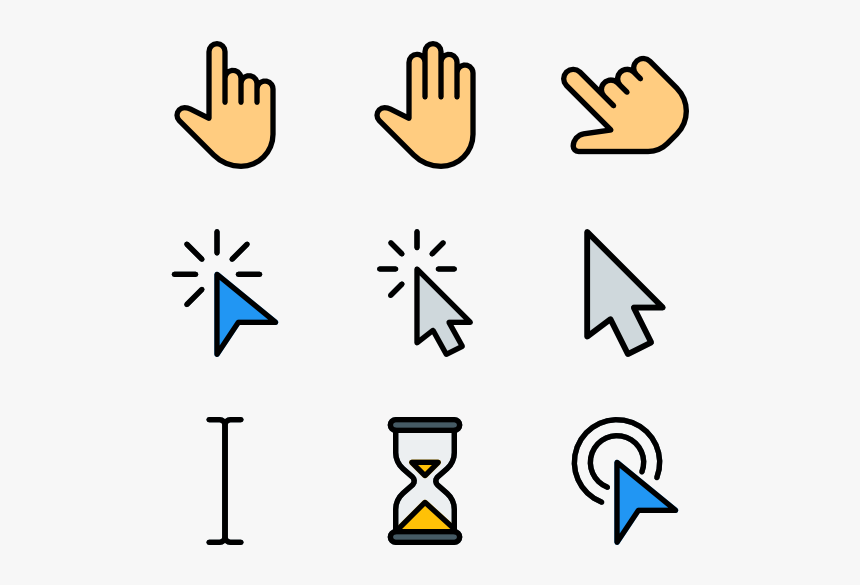 Essential Set - Mouse Icon Vector, HD Png Download