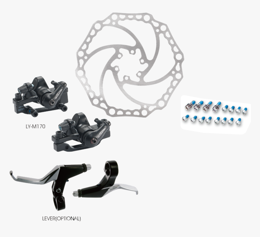 Mechanical Disc Brake System - Disco Crown Alligator, HD Png Download