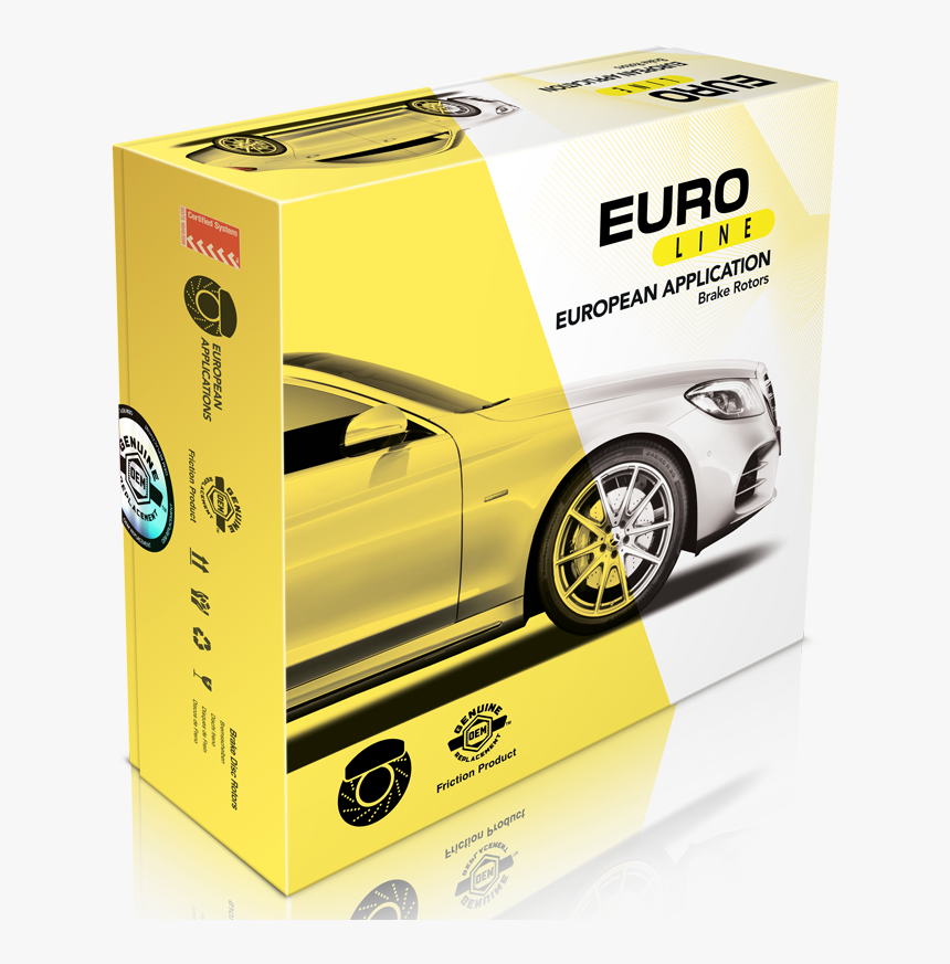 Euro-line® Brake Disc Rotors
european Applications
advanced - Model Car, HD Png Download