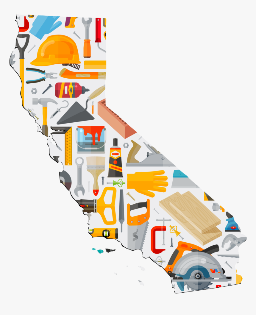 California - Tools - Illustration, HD Png Download