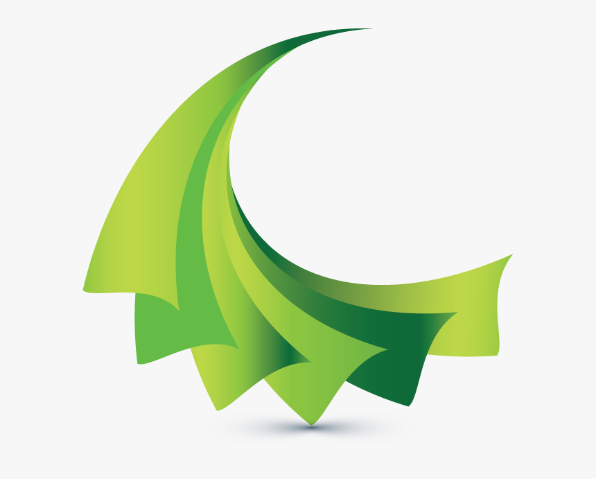 Green Abstract Lines Png Image Background - Green Abstract Lines, Transparent Png