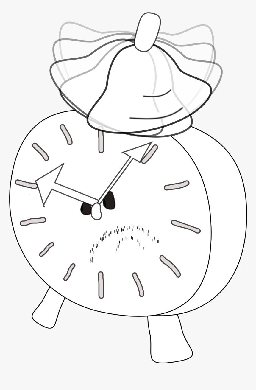 Clock Clipart Angry - Quartz Clock, HD Png Download