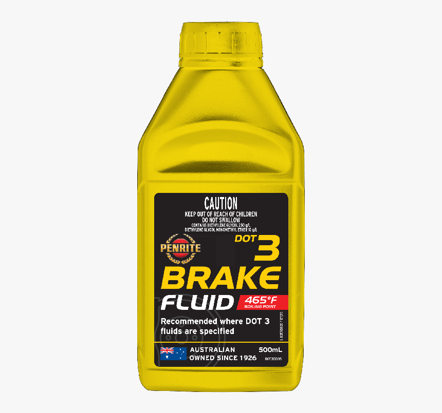 Penrite Dot 3 Brake Fluid 500ml - Penrite, HD Png Download