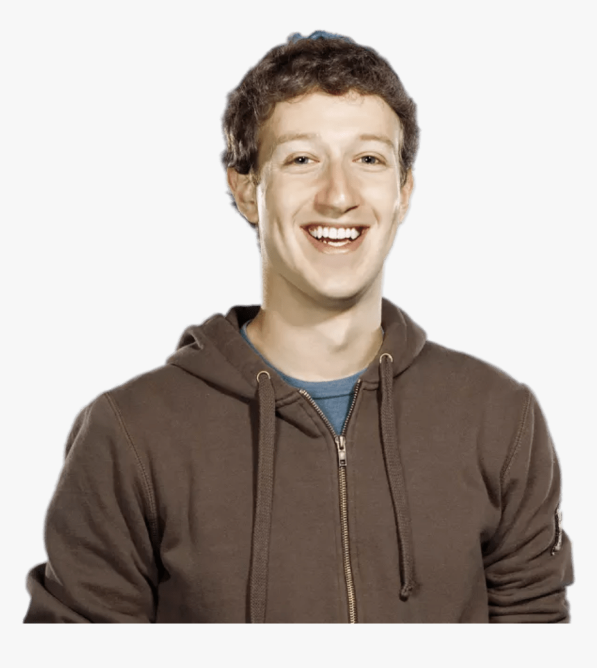 Mark Zuckerberg Hoodie Happy - Successful Peoples In The World, HD Png Download