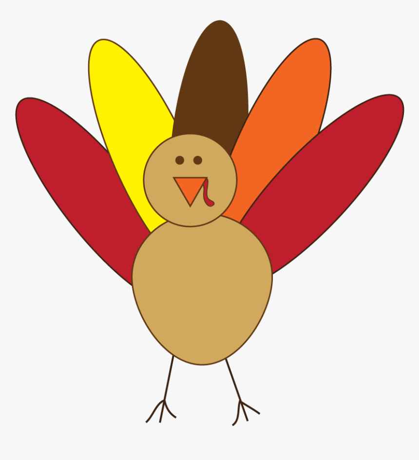 Turkey Clipart Thanksgiving Quotes - Kid Turkey, HD Png Download