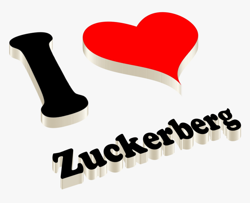 Zuckerberg Png Photo - Heart, Transparent Png