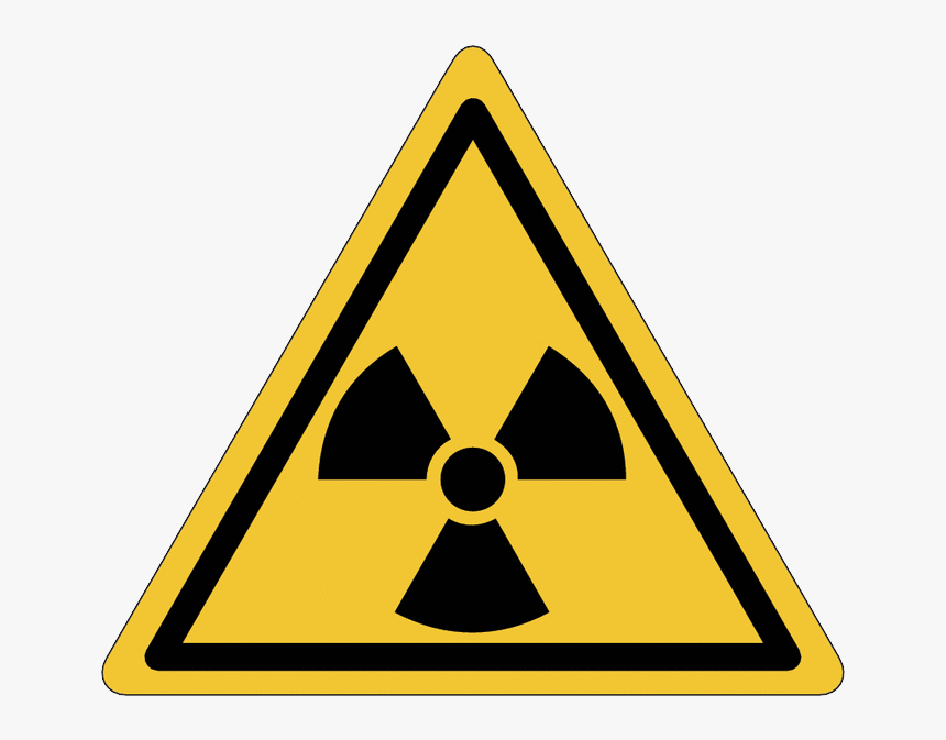 Radiation Warning Png Png Image - Radiation Warning Sign Png, Transparent Png