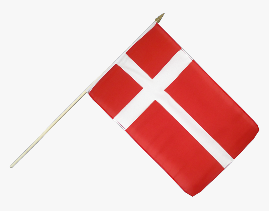 Flag Of Denmark Danish Fahne National Flag - Honduras Flag On Stick, HD Png Download