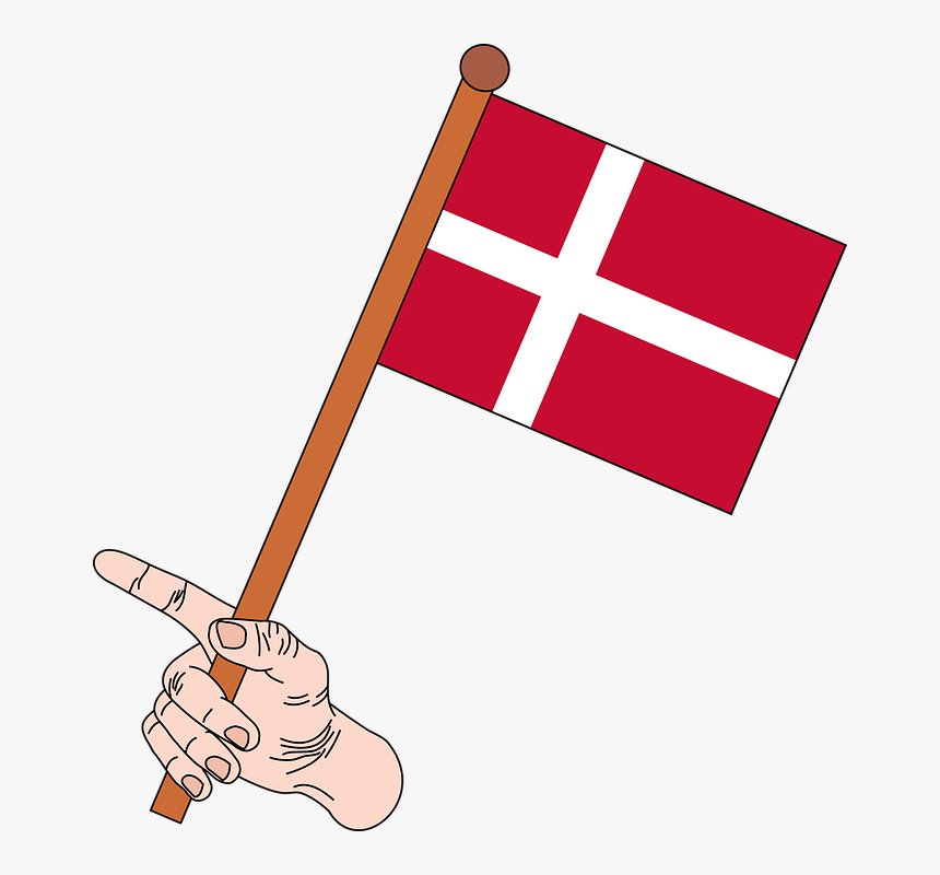 Flag, Flag Of Denmark, Denmark, The Danish Flag - Flag Of Nepal Png, Transparent Png