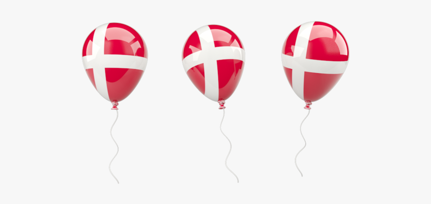 Download Flag Icon Of Denmark At Png Format - Dansk Flag Ballon Png, Transparent Png