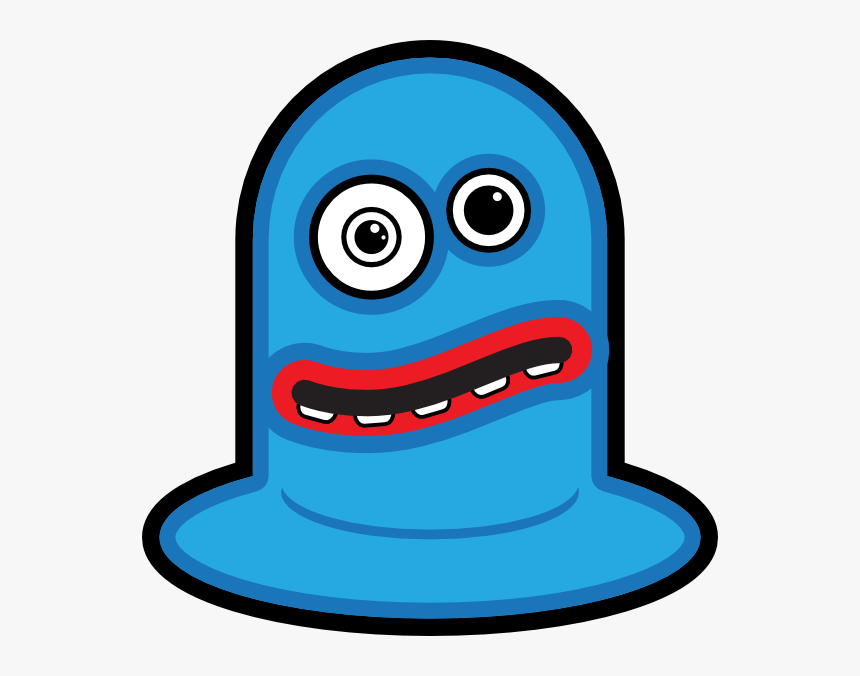 Blue Monster Svg Clip Arts, HD Png Download