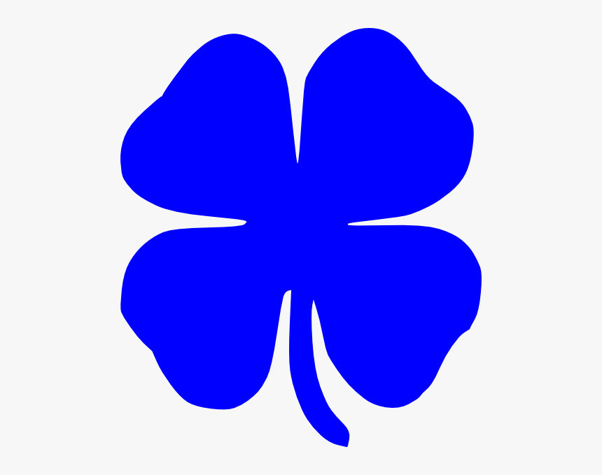 Blue Shamrock Svg Clip Arts, HD Png Download