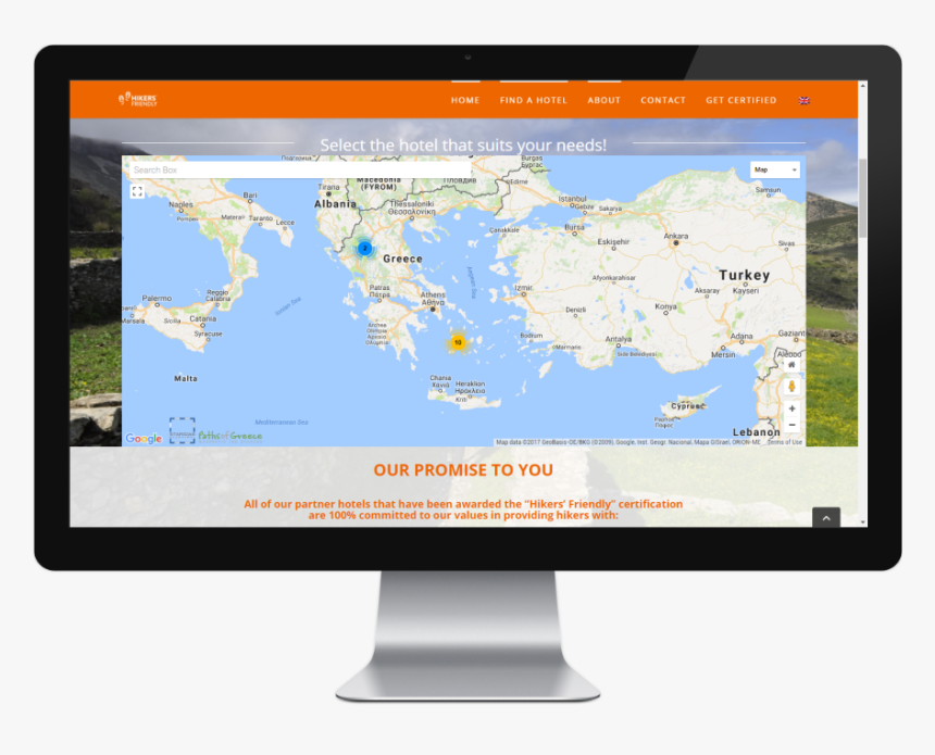 Hikers’ Friendly Webmap - Atlas, HD Png Download