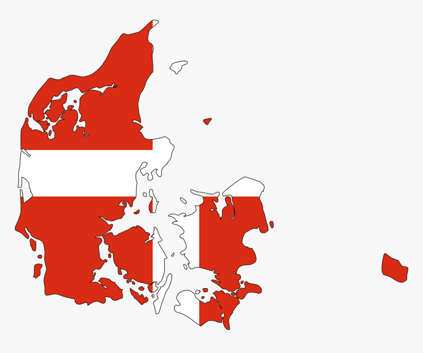Map Of The Kingdom Of Denmark - Denmark Is Better Than Sweden, HD Png Download