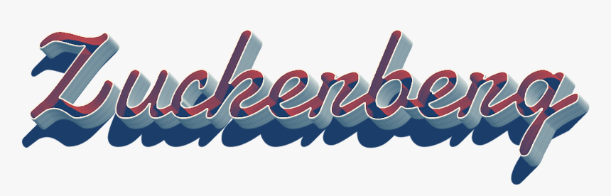 Zuckerberg Transparent Background - Graphic Design, HD Png Download