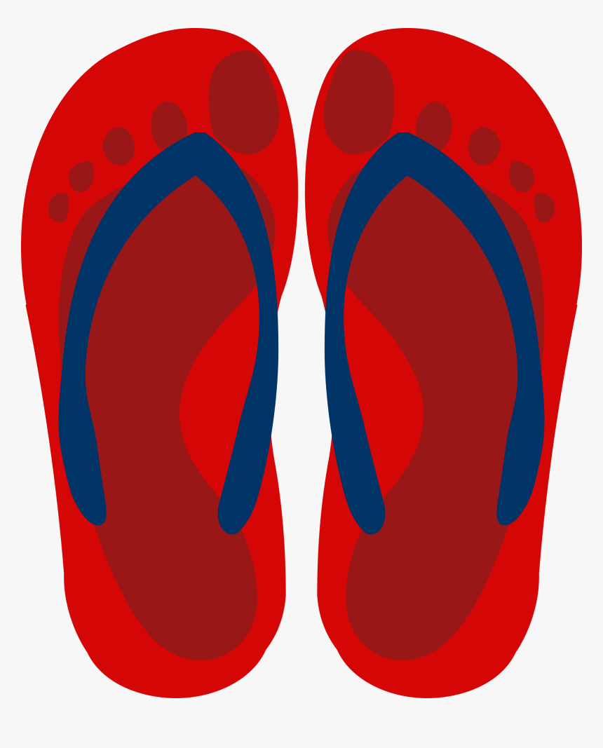 Flip-flops Png - Clip Art, Transparent Png