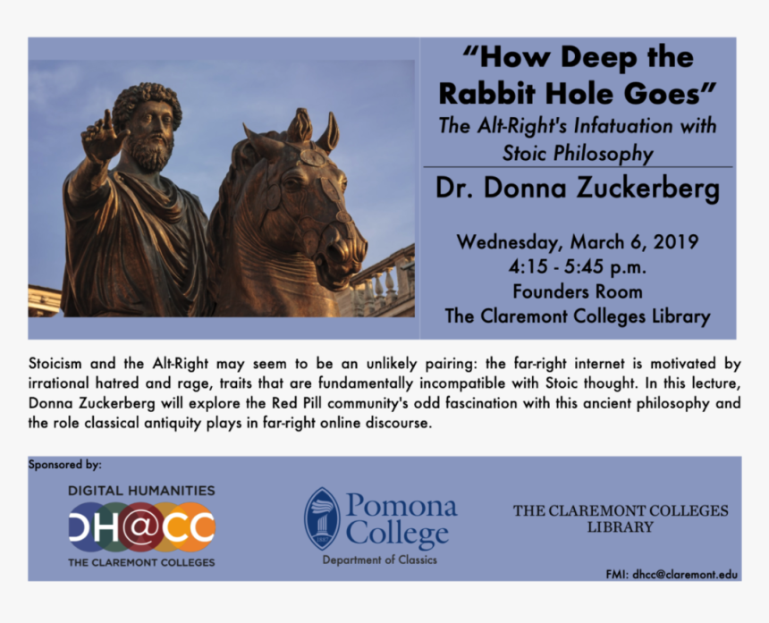 Zuckerberg Poster - Marcus Aurelius, HD Png Download