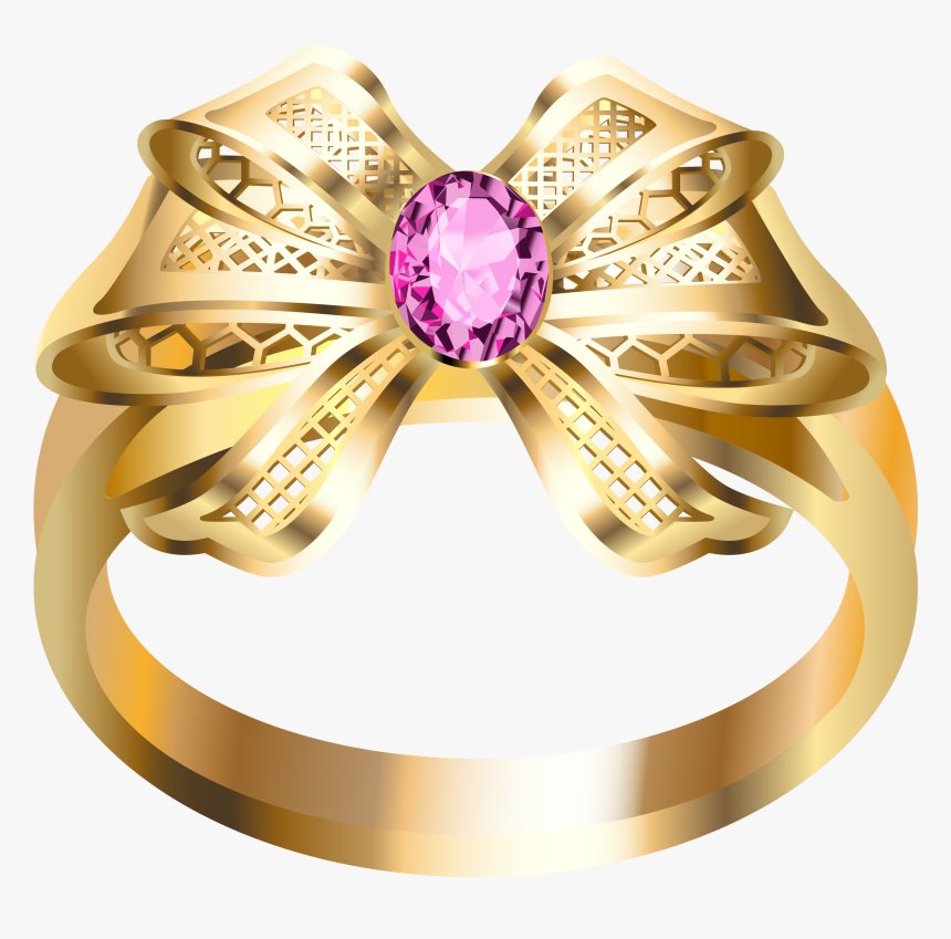 Ring With Diamond Png - Gold Jewellery Diamond Png, Transparent Png