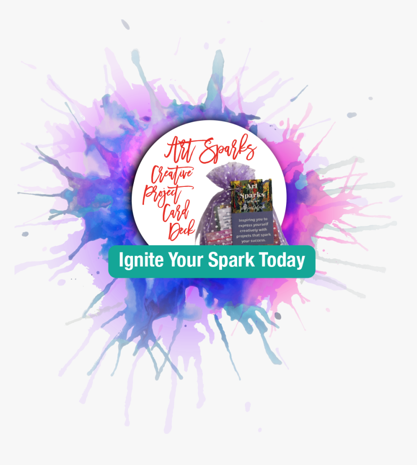 Art Sparks Creative Project Card Deck - Graphic Design, HD Png Download