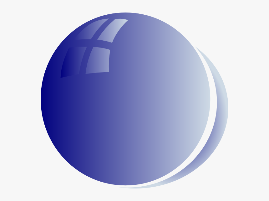 Blue Bubble Circle Svg Clip Arts - Bubble Circle, HD Png Download