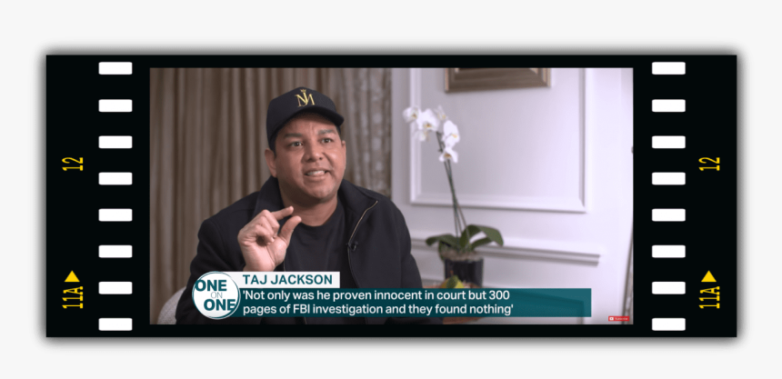 Taj Jackson Defending His Uncle Michael Post Leaving - Photo Caption, HD Png Download