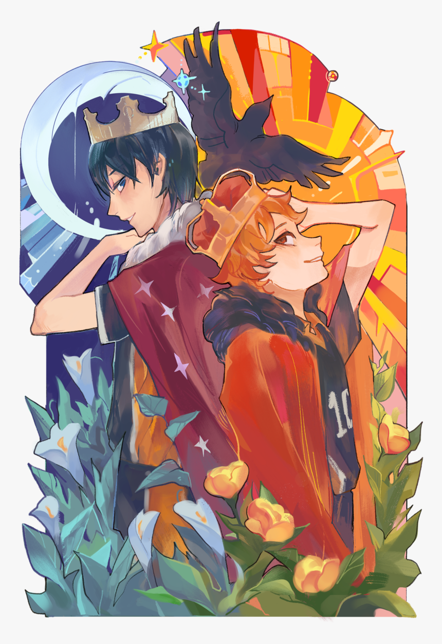 Tumblr, Sun And Moon, And Haikyuu Image, HD Png Download